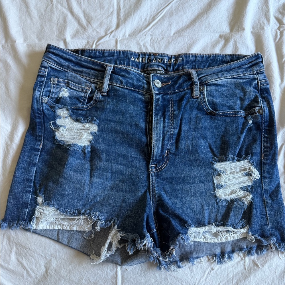 American Eagle Women’s Distressed Denim Shorts